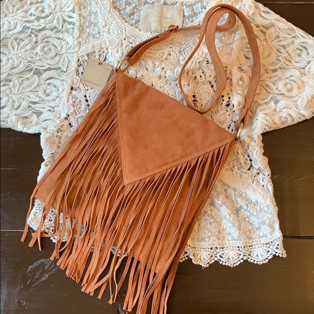 Earthbound Trading Co. Fringe Crossbody
